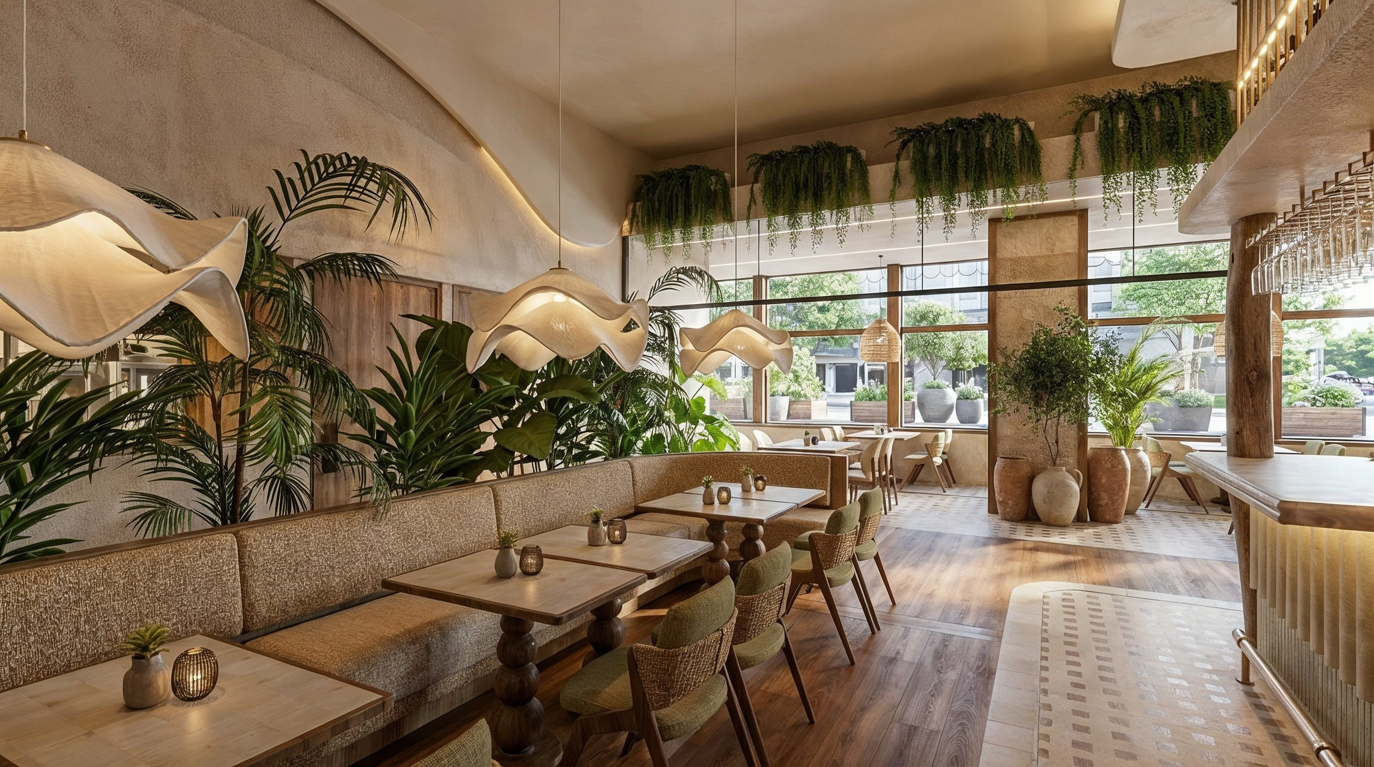 Rendering of the Arianna Mediterranean restaurant under construction at 17Seventeen McKinney.